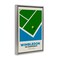 Stupell Industries Wimbledon Tennis Court Floating Frame, design by Andreas Magnusson